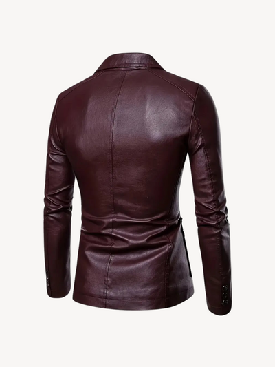 OLIVEIER - VESTE EN CUIR SYNTHÉTIQUE