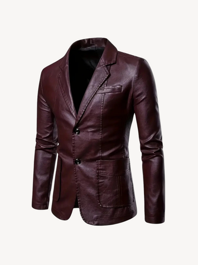 OLIVEIER - VESTE EN CUIR SYNTHÉTIQUE