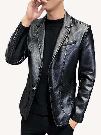 OLIVEIER - VESTE EN CUIR SYNTHÉTIQUE