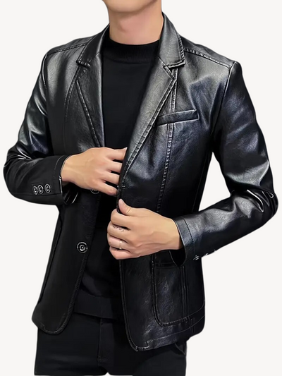 OLIVEIER - VESTE EN CUIR SYNTHÉTIQUE
