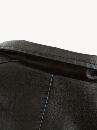 OLIVEIER - VESTE EN CUIR SYNTHÉTIQUE