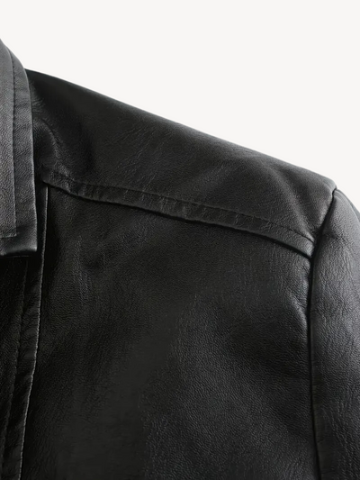 OLIVEIER - VESTE EN CUIR SYNTHÉTIQUE