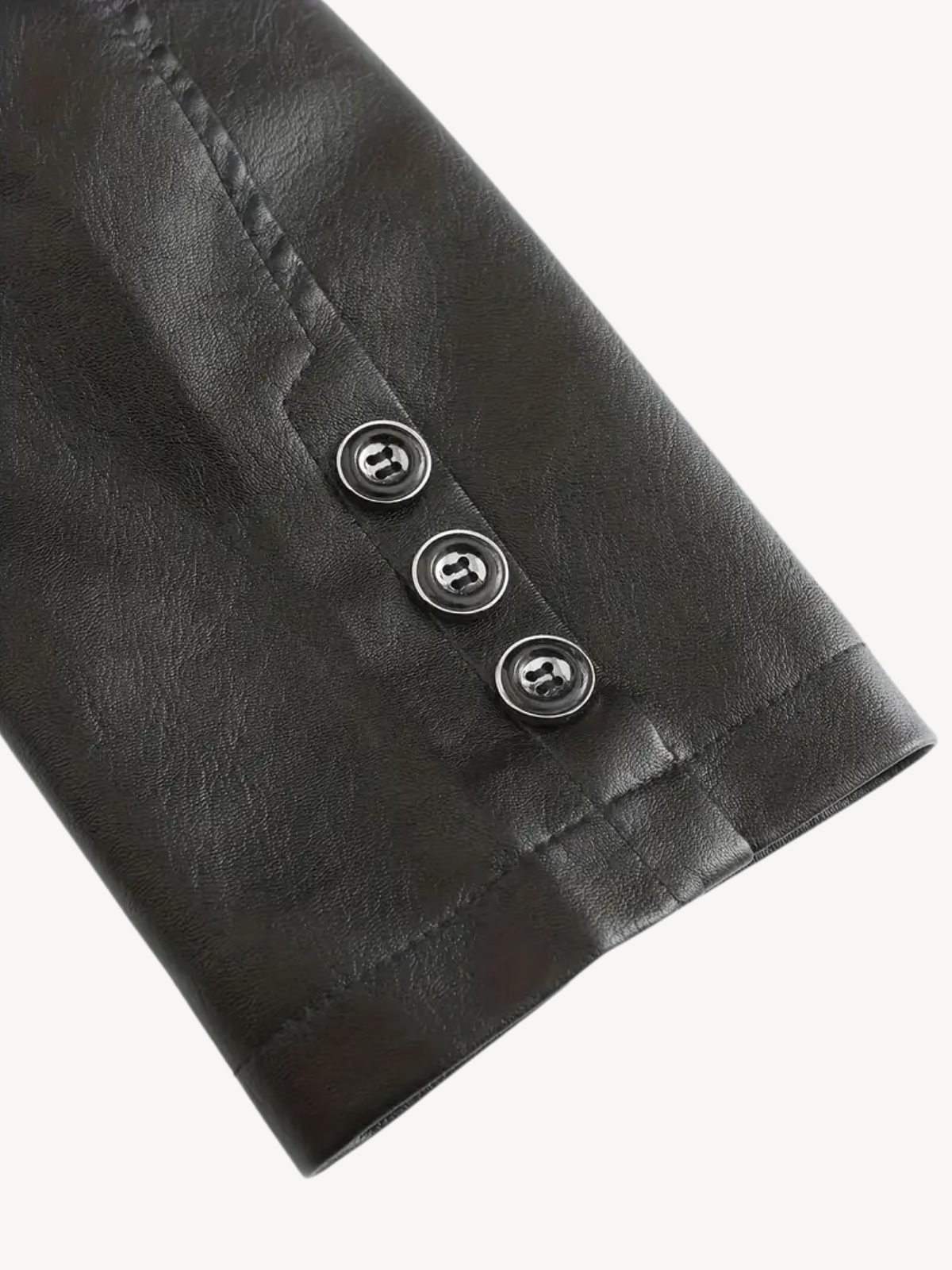 OLIVEIER - VESTE EN CUIR SYNTHÉTIQUE