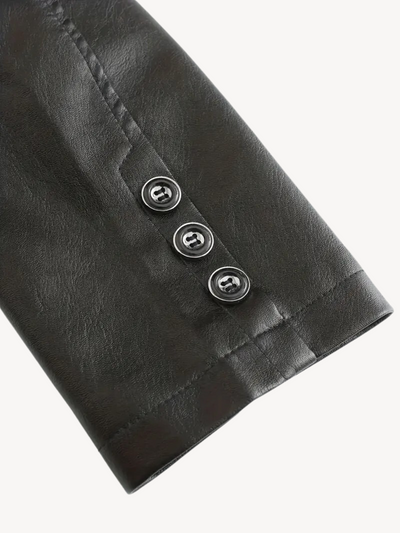 OLIVEIER - VESTE EN CUIR SYNTHÉTIQUE