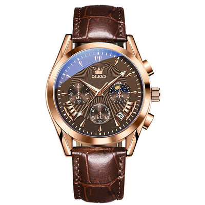 Montre en cuir quartz