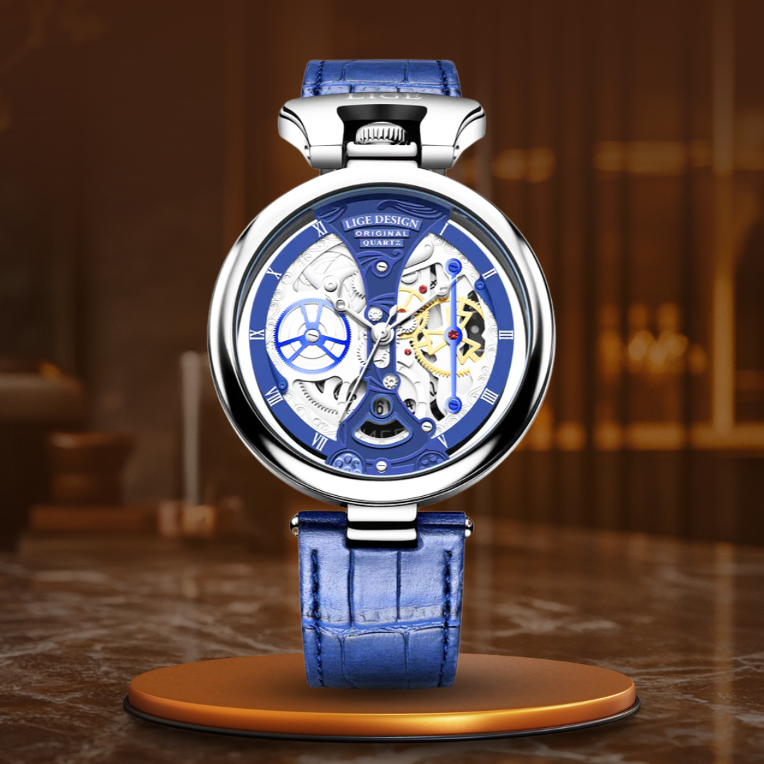 Montre d'affaires creuse à la mode