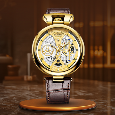Montre d'affaires creuse à la mode