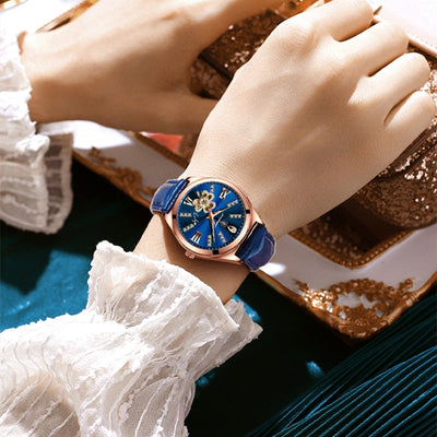 Montre bracelet avec cadran de phase lunaire