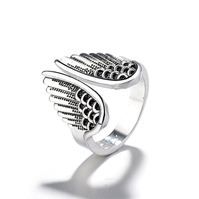 Bague Ajustable d'Ange en Argent Sterling 925