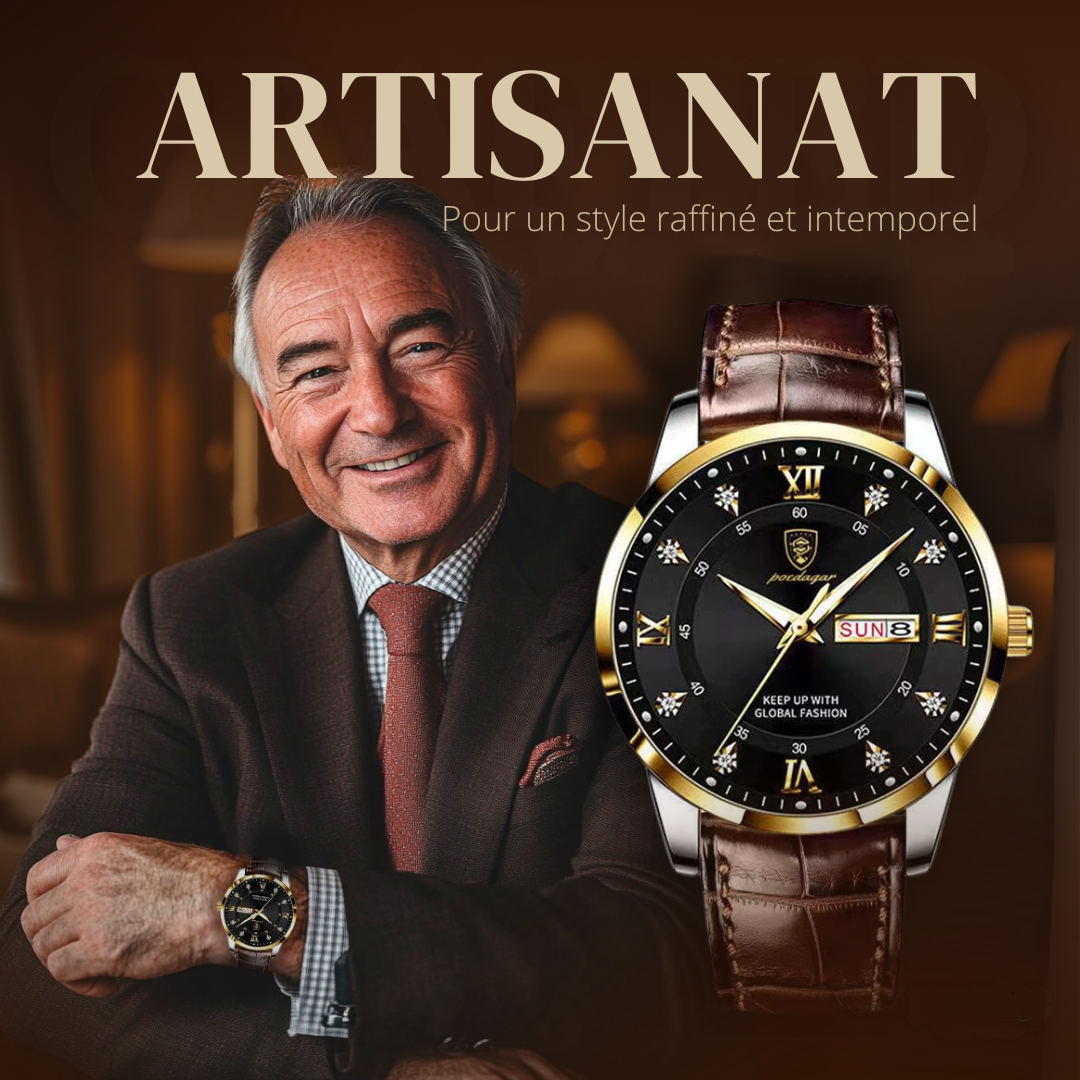 Montre Lumineuse Durable pour Hommes