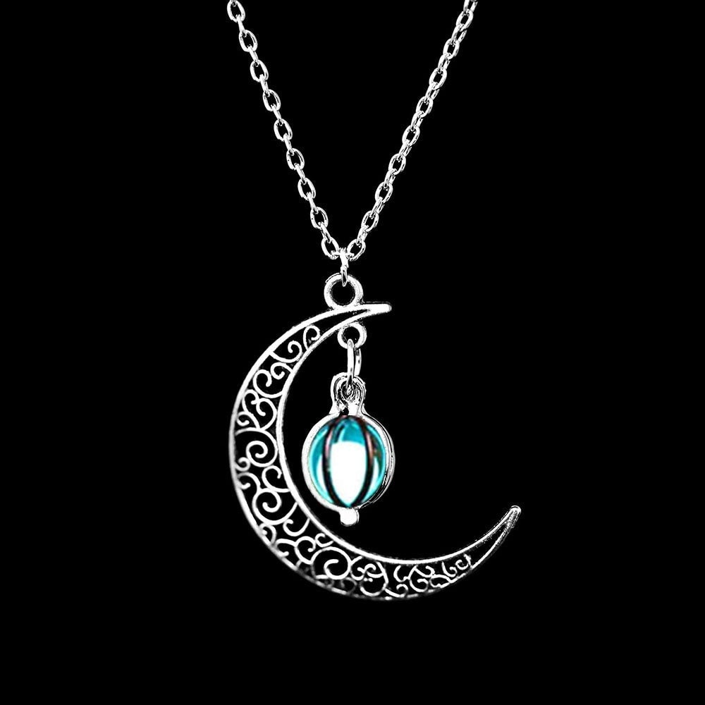 Pendentif Luminescent de Lumière de Lune