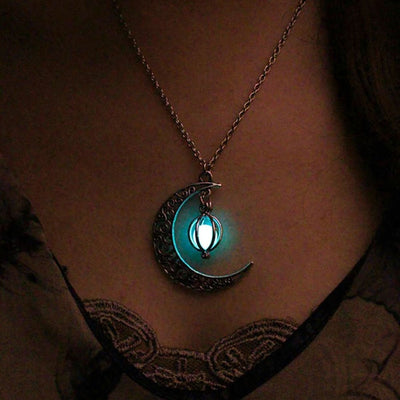 Pendentif Luminescent de Lumière de Lune