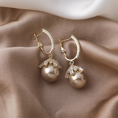Boucles d'Oreilles en Perles Malia