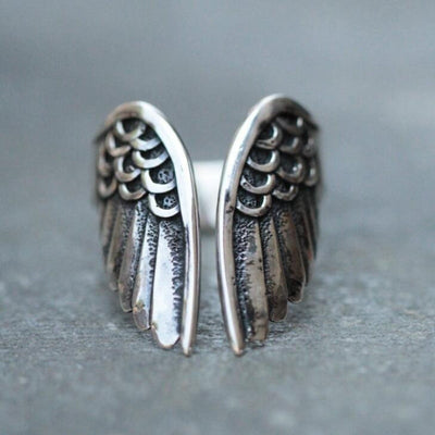 Bague Ajustable d'Ange en Argent Sterling 925