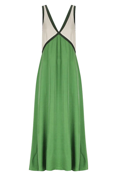 RENATA | ROBE AVEC COL EN V
