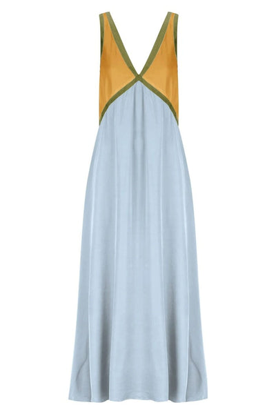 RENATA | ROBE AVEC COL EN V