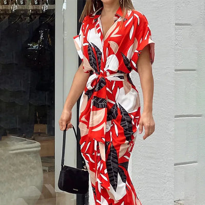 Amalia | Robe Maxi Enveloppe de Luxe (Presque épuisée)