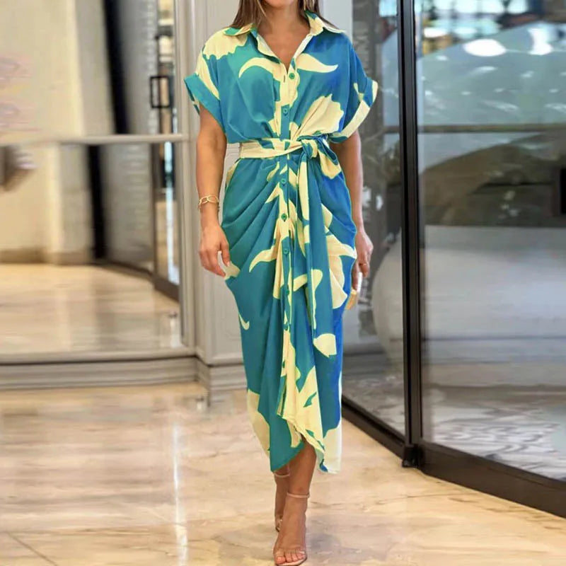 Amalia | Robe Maxi Enveloppe de Luxe (Presque épuisée)