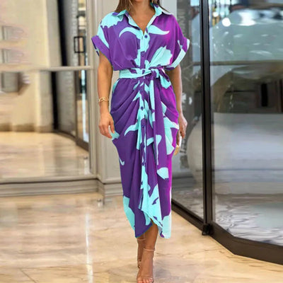Amalia | Robe Maxi Enveloppe de Luxe (Presque épuisée)