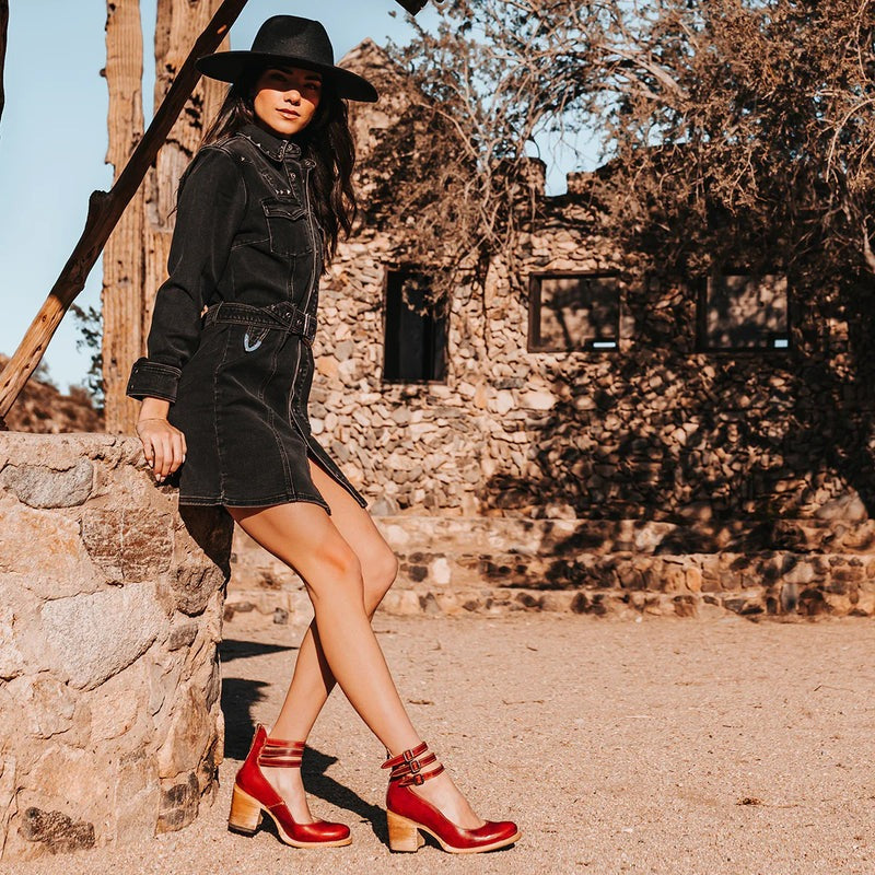 Renée -  Pompes à talons hauts Vintage