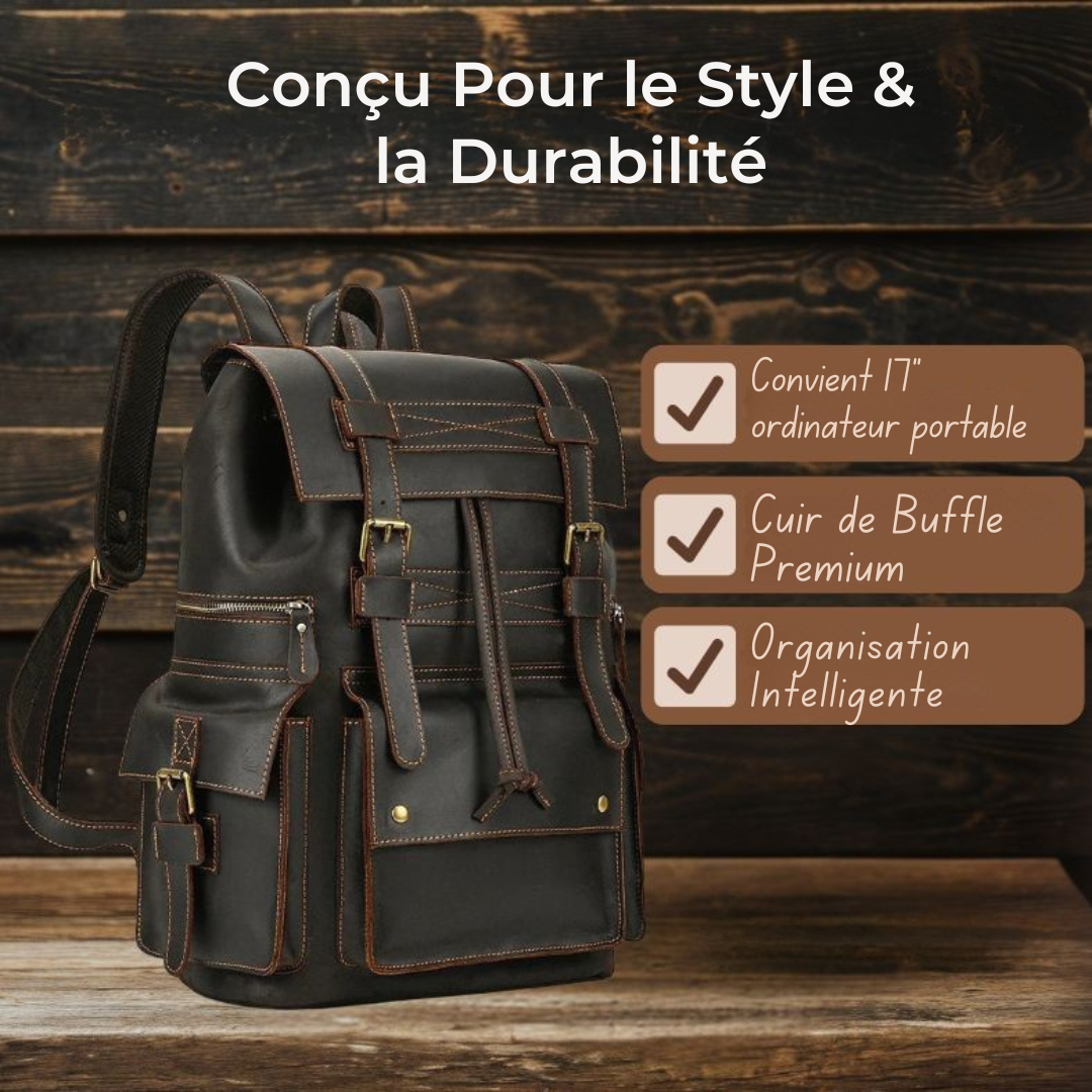 LEANDRO | Sac à Dos en Cuir