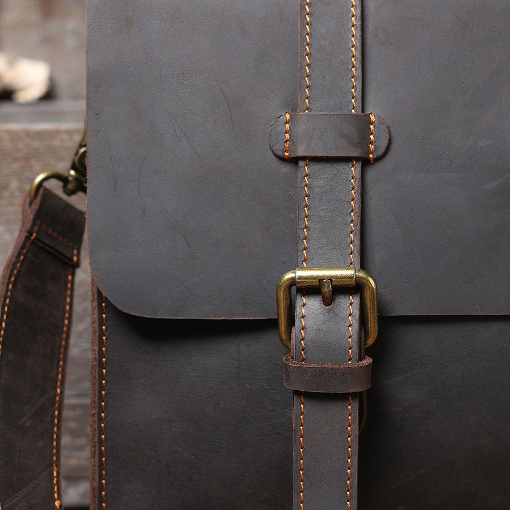 NAMUR | Sac Messager en Cuir