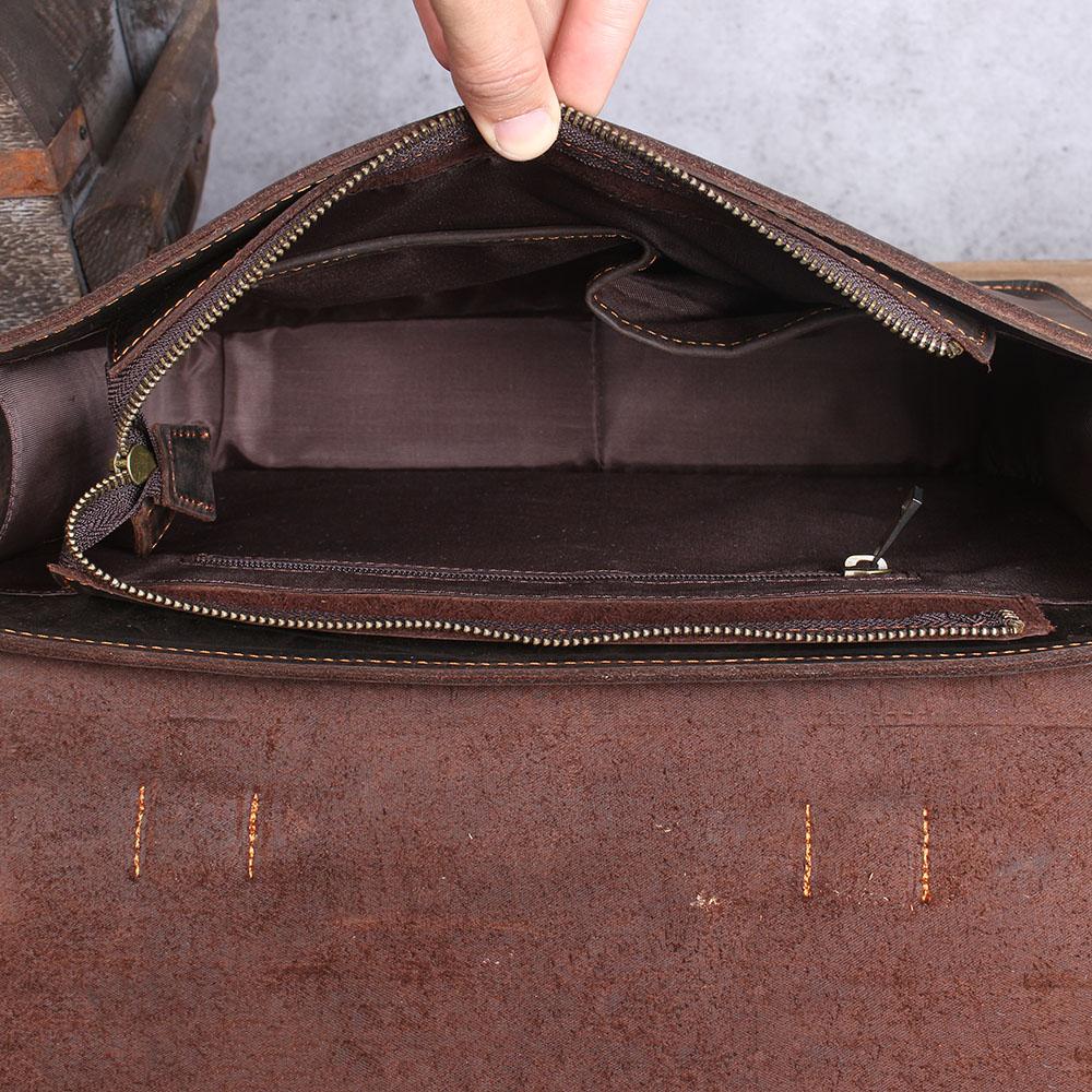 NAMUR | Sac Messager en Cuir