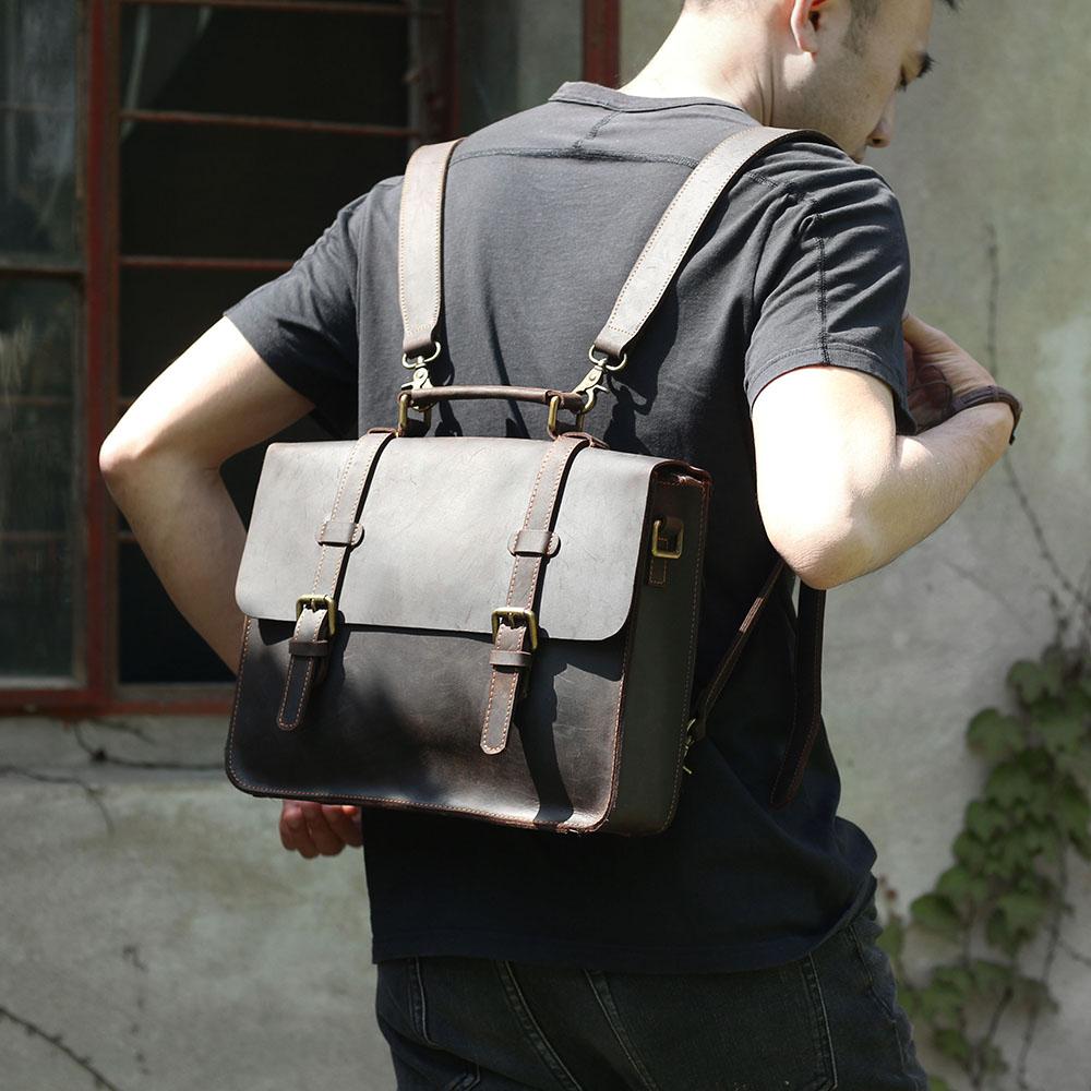 NAMUR | Sac Messager en Cuir