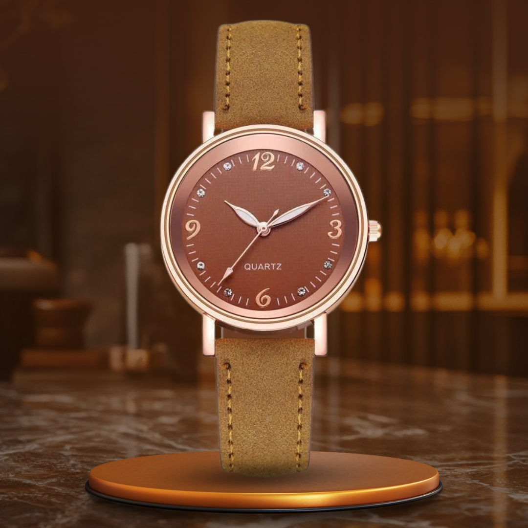 Montres à bracelet en cuir