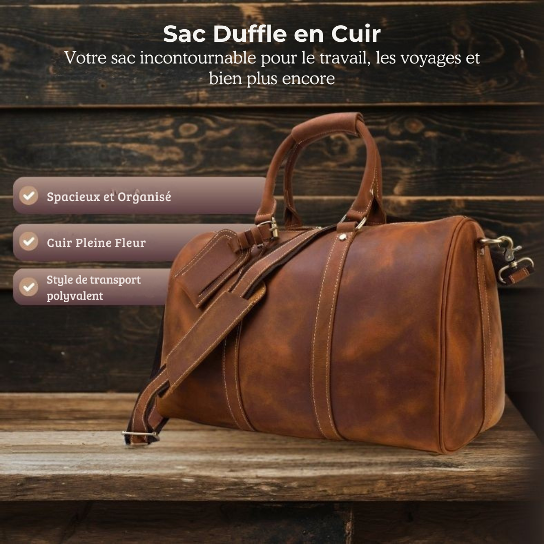 LEUVEN | Sac de Voyage en Cuir