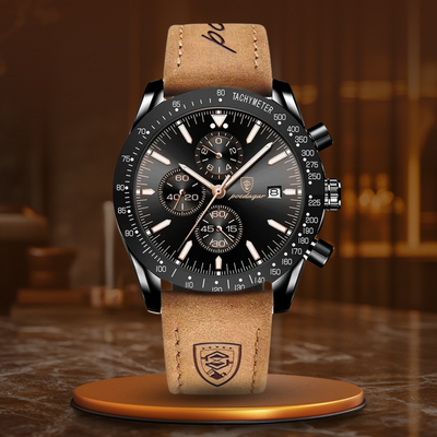 Montre Chronographe Date Lumineuse
