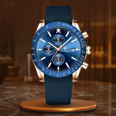 Montre Chronographe Date Lumineuse