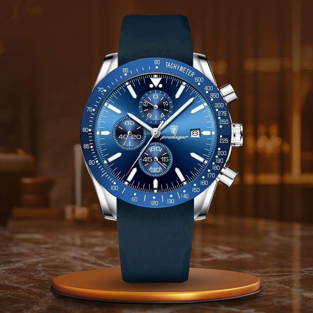 Montre Chronographe Date Lumineuse