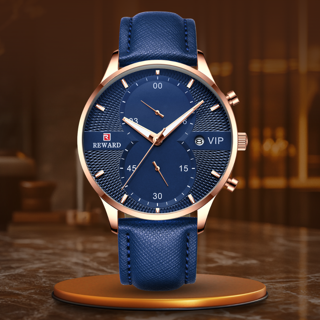 Montre Chronographe de Luxe Quartz Durable