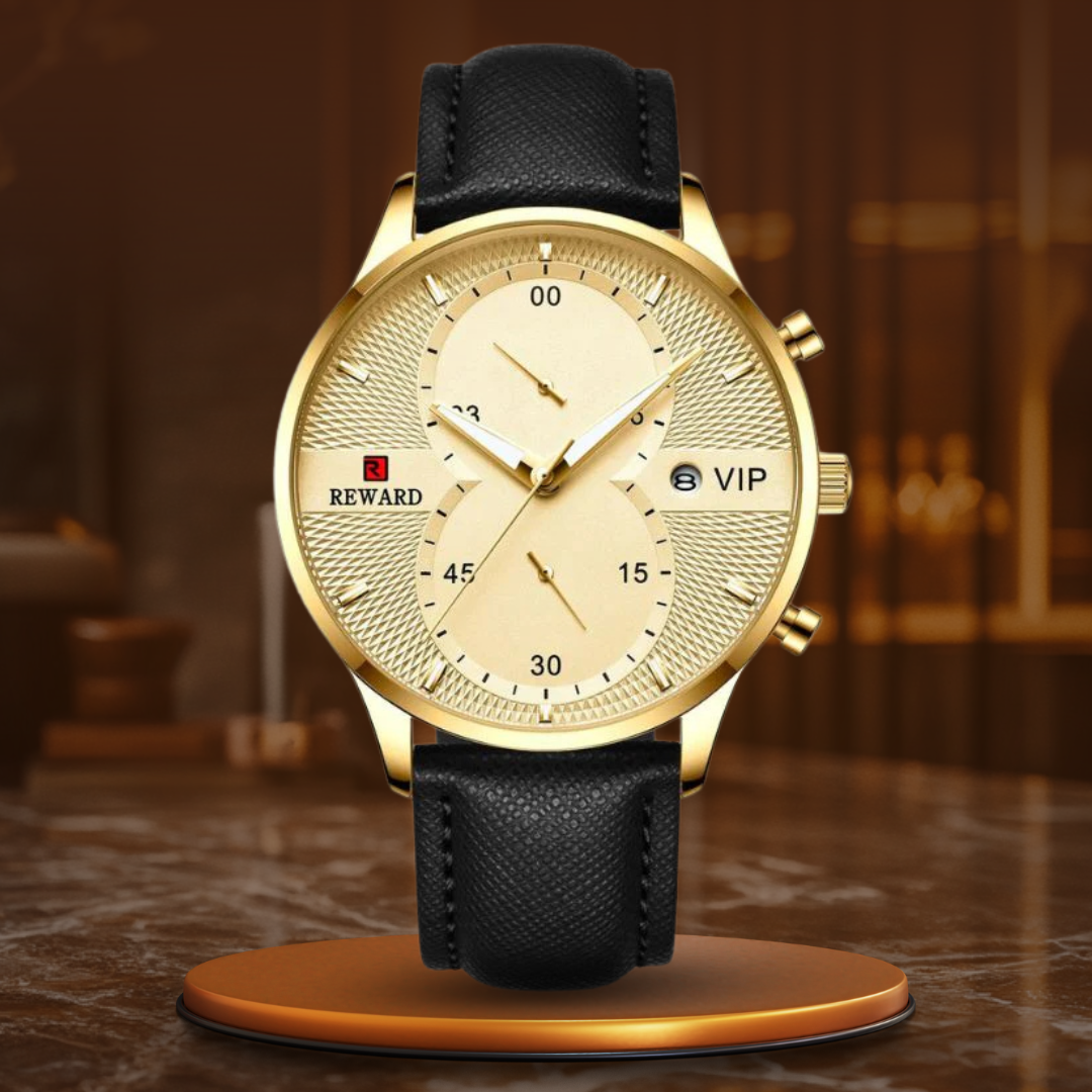 Montre Chronographe de Luxe Quartz Durable