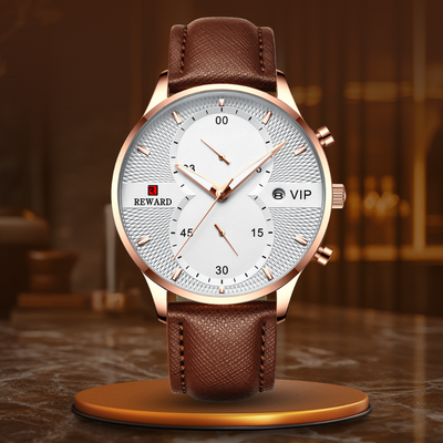 Montre Chronographe de Luxe Quartz Durable
