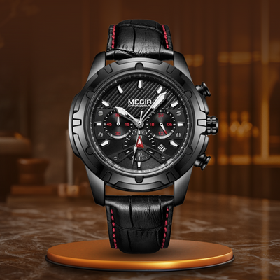 Montre de sport chronographe militaire de luxe