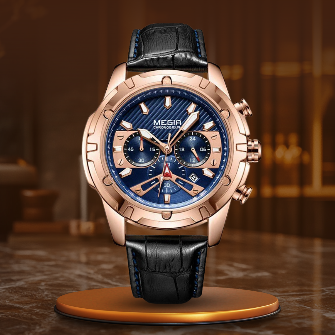 Montre de sport chronographe militaire de luxe