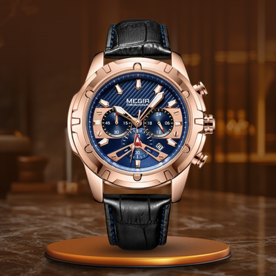 Montre de sport chronographe militaire de luxe