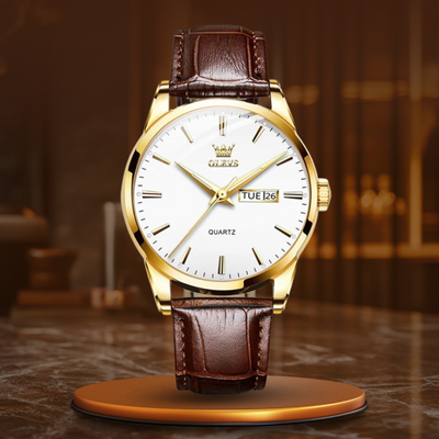 Montre de Luxe en Cuir pour Affaires