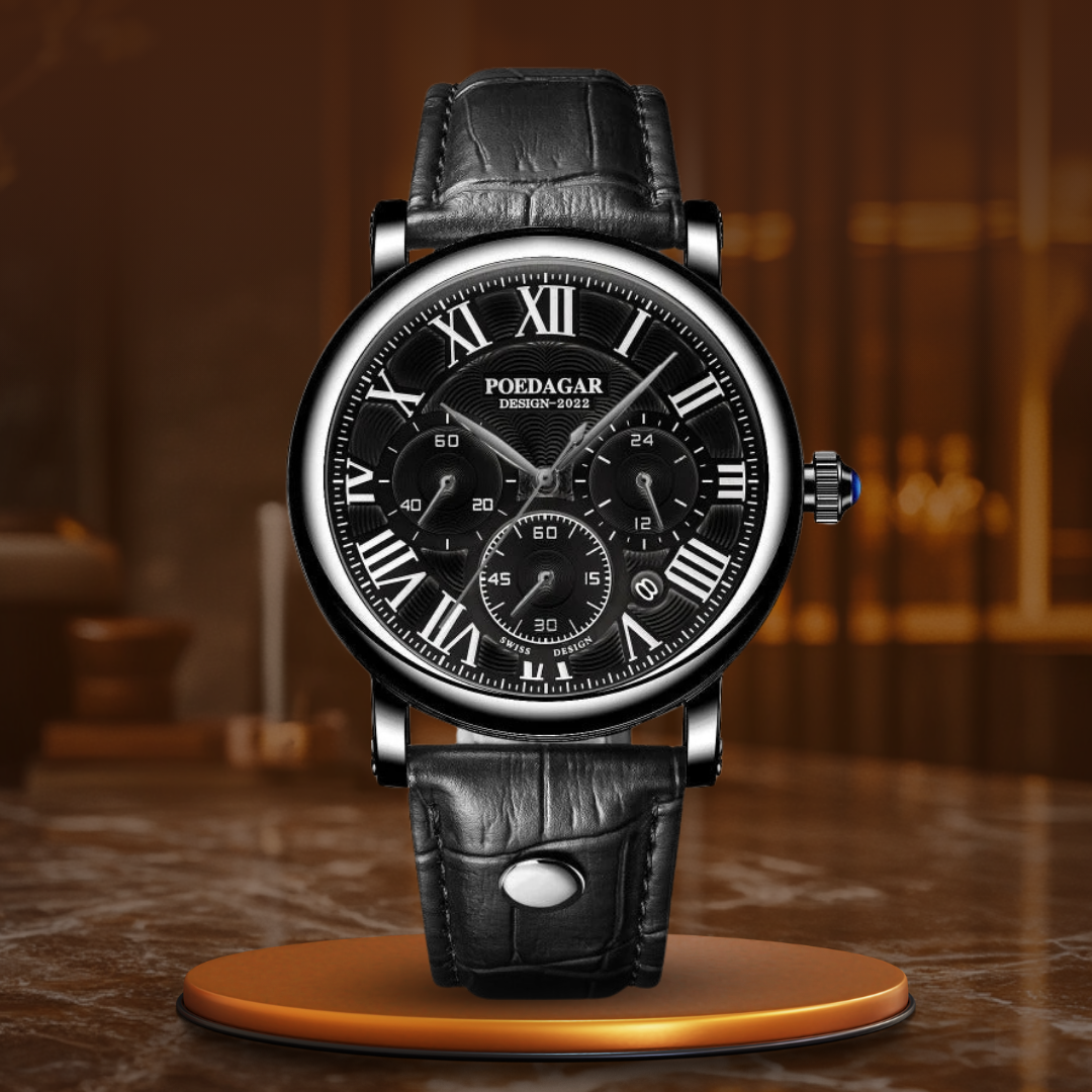 Montre Chronographe de Mode Décontractée de Luxe