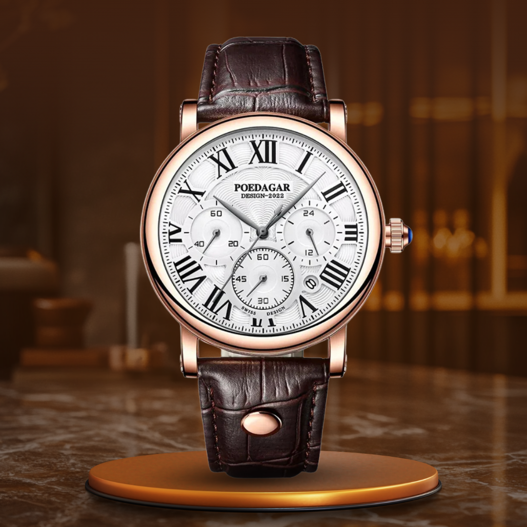 Montre Chronographe de Mode Décontractée de Luxe