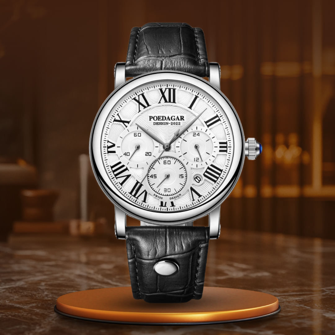 Montre Chronographe de Mode Décontractée de Luxe