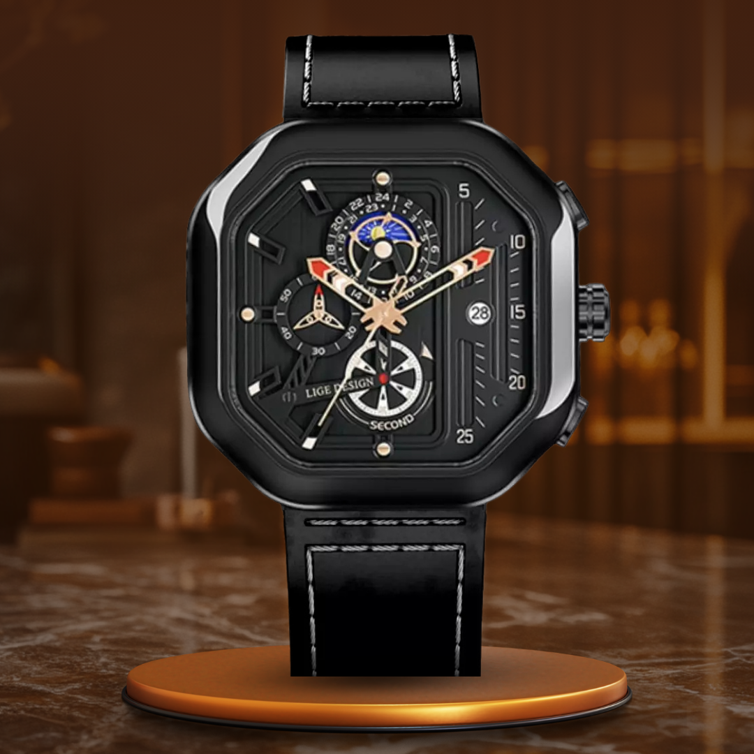 Montre Chronographe Quartz de Luxe