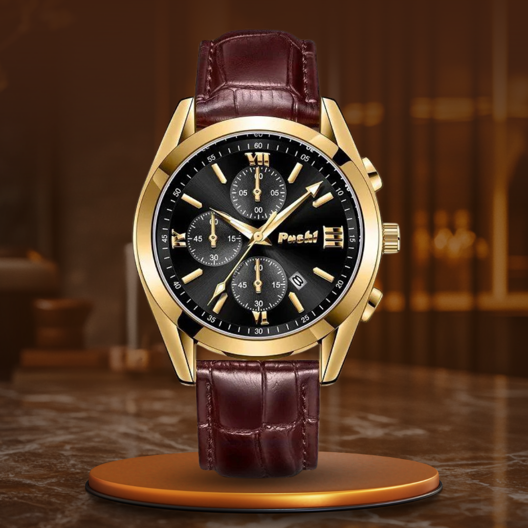 Montre à Quartz d'Affaires pour Hommes