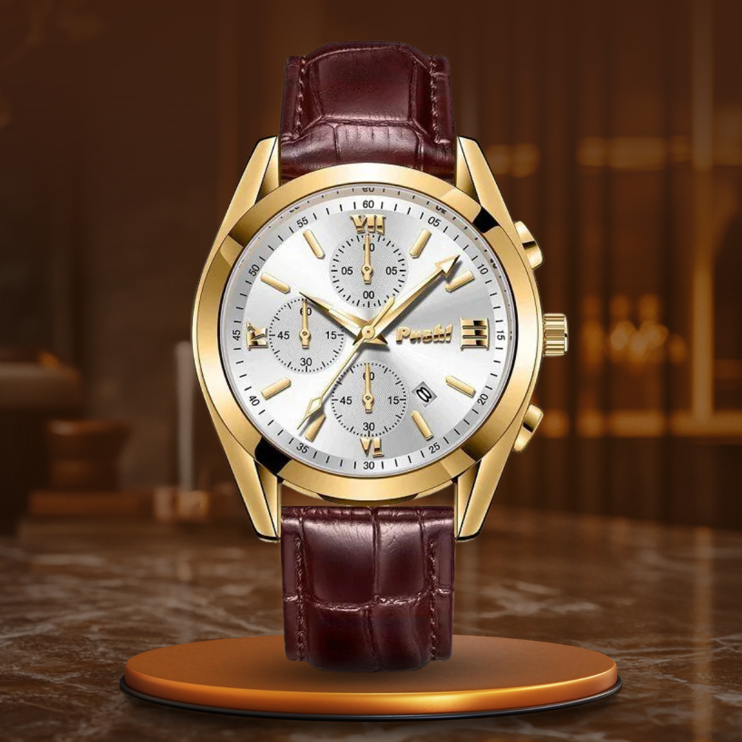 Montre à Quartz d'Affaires pour Hommes