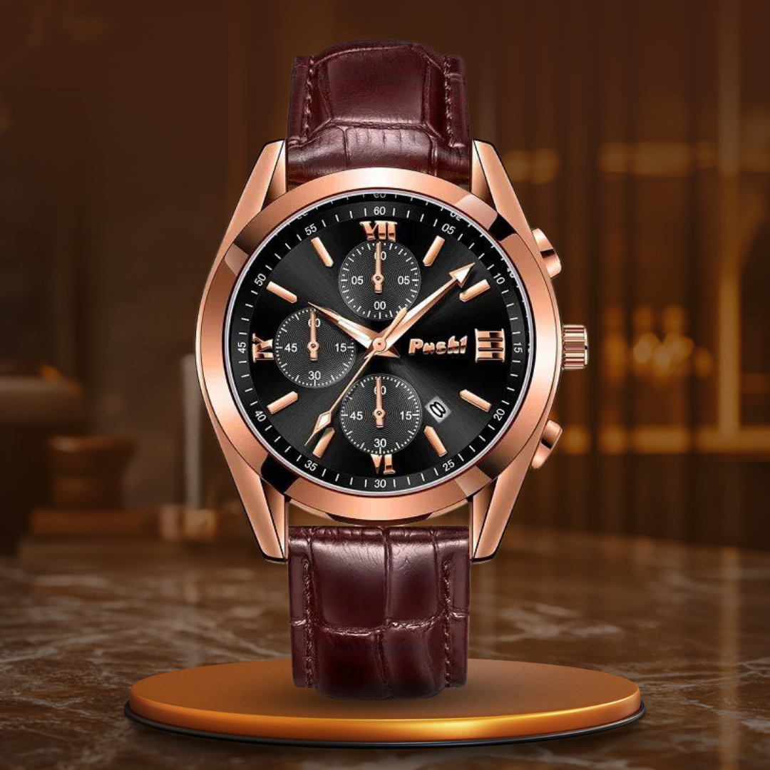 Montre à Quartz d'Affaires pour Hommes