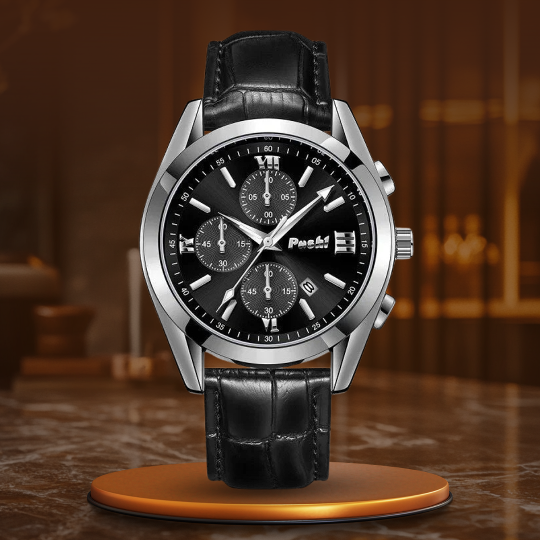 Montre à Quartz d'Affaires pour Hommes