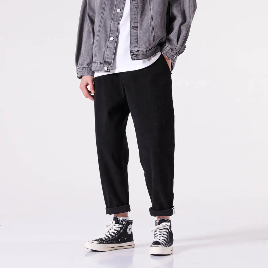 Satoko | Pantalon en velours confortable
