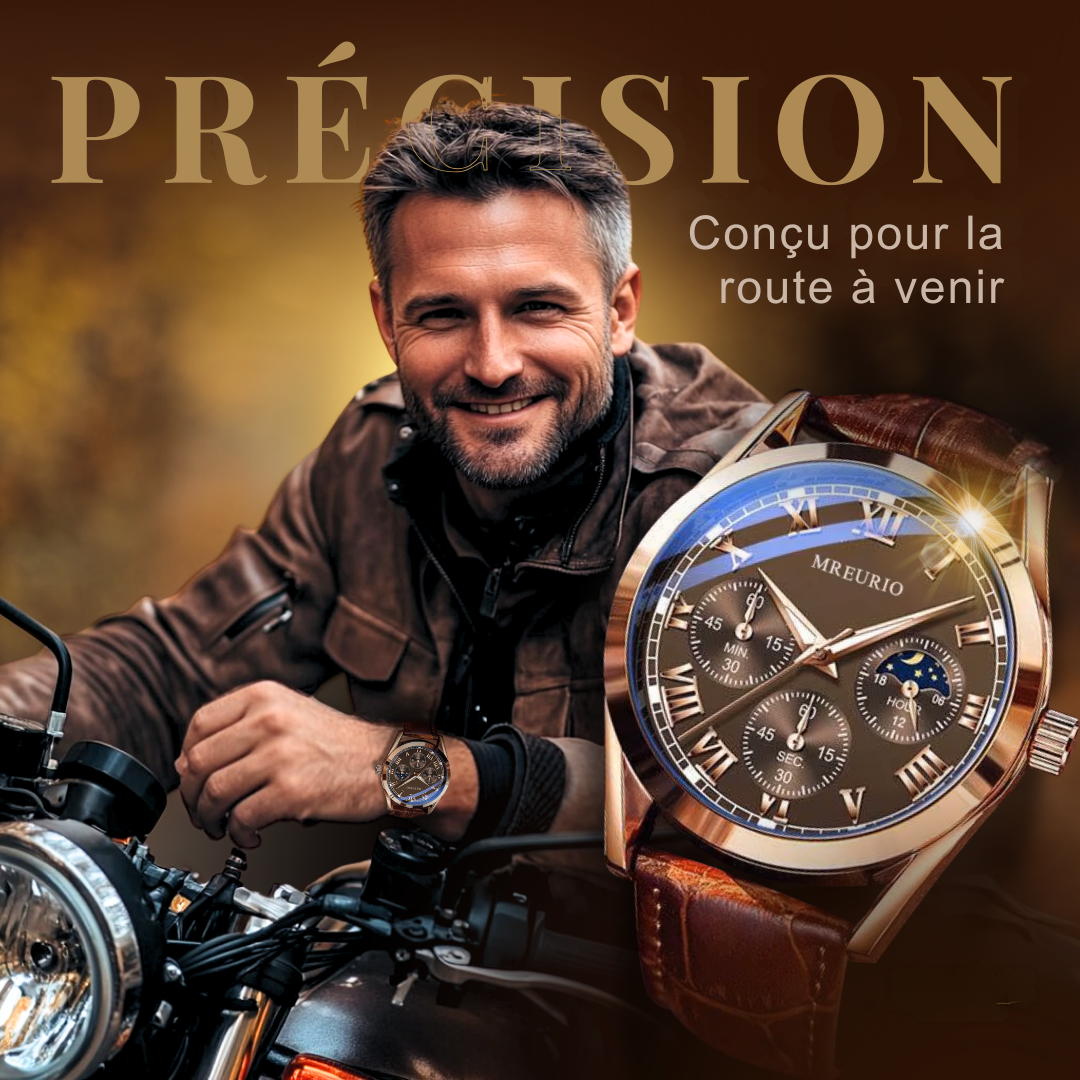 Montre-bracelet en quartz décontractée et tendance